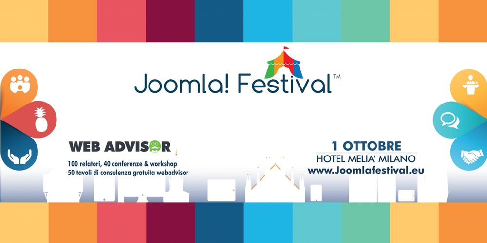 Joomla! Festival 2016: scopri i&nbsp;protagonisti