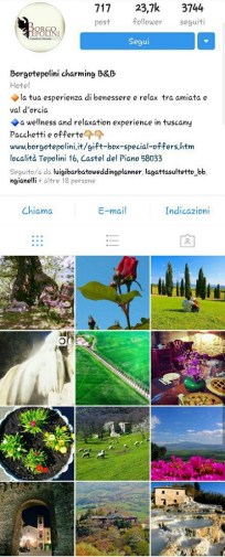 instagram marketing beb borgotepolini