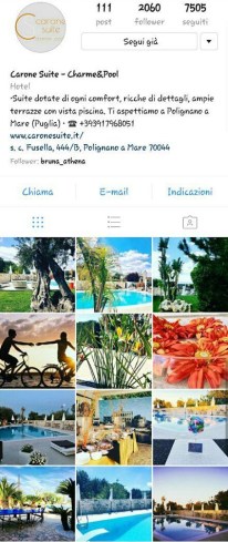 instagram marketing carone suite hotel