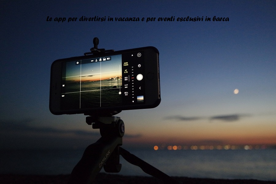 Le app per divertirsi in vacanza e per eventi esclusivi in&nbsp;barca