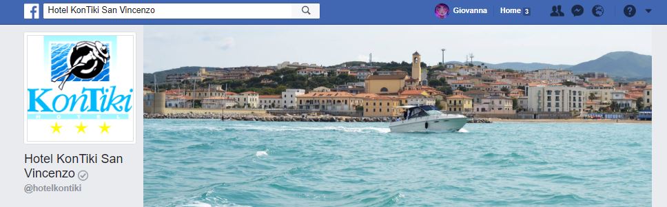 Hotel KonTiki San Vincenzo pagina Facebook verificata