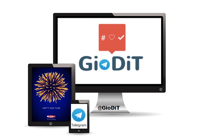 Telegram e le pubblicità creative di Buon Natale e Buon Anno