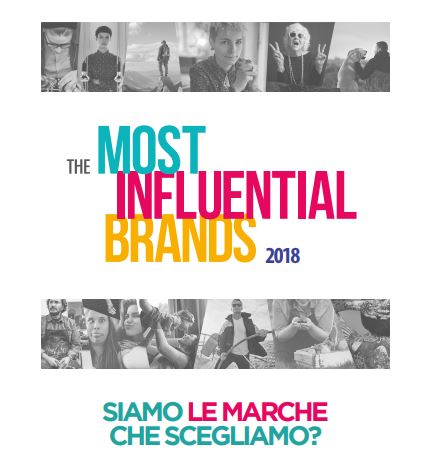 I brand più amati e che più ci influenzano nella vita_The Most Influential Brand 2018