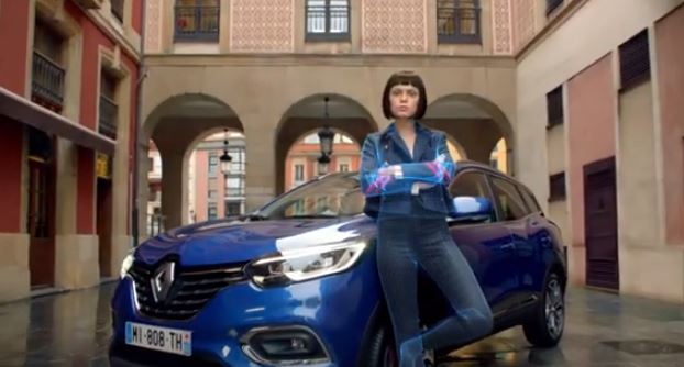 virtual influencer pubblicità renault