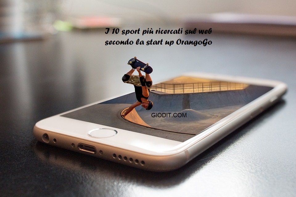 I 10 sport più ricercati sul web secondo la start up OrangoGo
