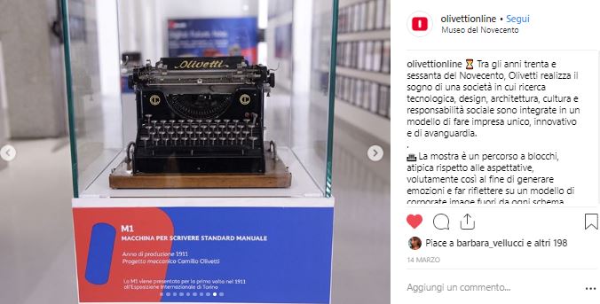 Olivetti mostra storia di innovazione macchine da scrivere che hanno fatto la storia