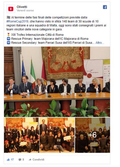 Olivetti Rome Cup 2019
