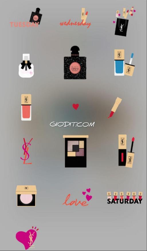 Le gif dei brand invadono le Instagram Stories_Yves Saint Laurent