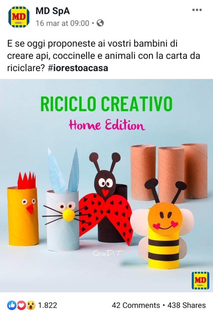 MD: Come cambia la comunicazione social al tempo del Coronavirus [Infografica]