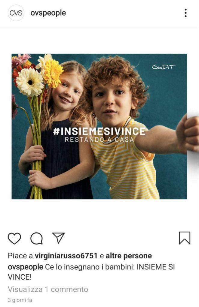 ovs _Come cambia la comunicazione social al tempo del Coronavirus [Infografica]