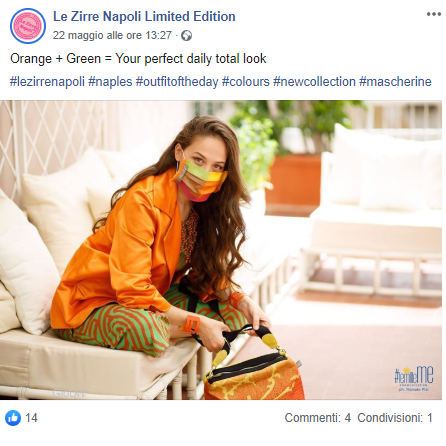 Mascherine fashion e per gli aperitivi con il brand made in Napoli Le Zirre [Intervista]