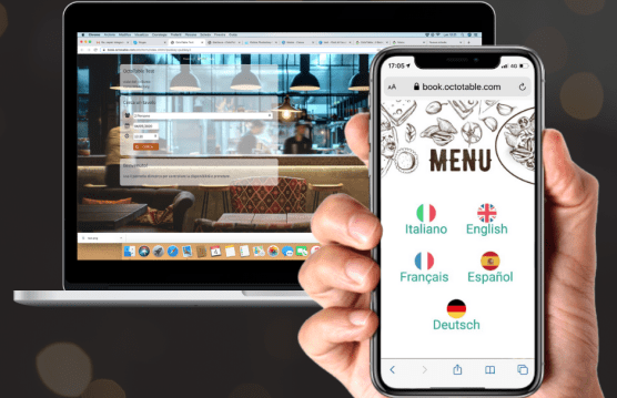 Menù digitale, sistema di booking, piattaforma online personalizzabile_ Octotable [Intervista]