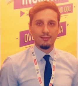 Cappherina: la mascherina-visiera del fondatore di Tuberfan, Pierpaolo Manzi