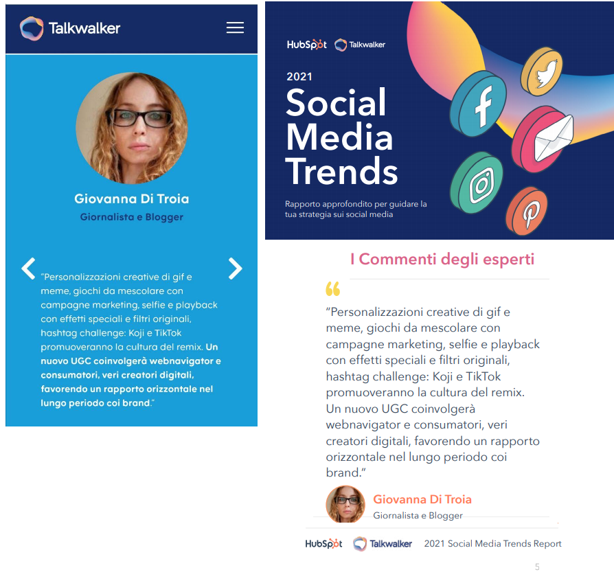 I Social Media Trends del 2021 | Contributo GioDiT per Talkwalker & HubSpot