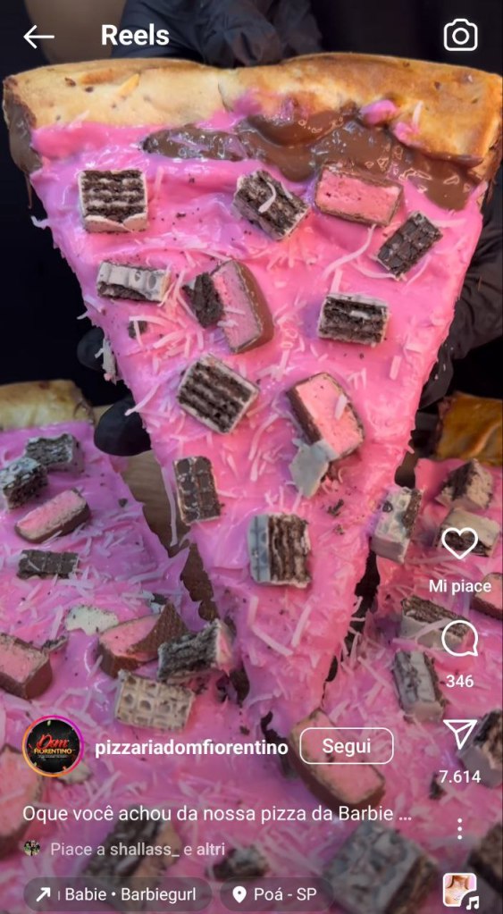 pizza di Barbie