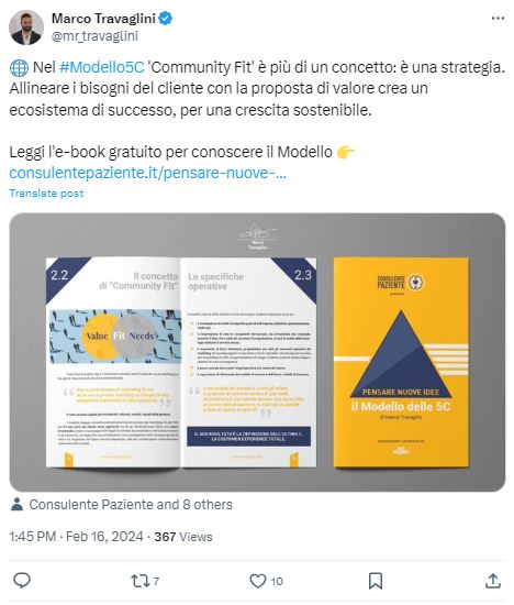 modello delle 5c marketing-mix