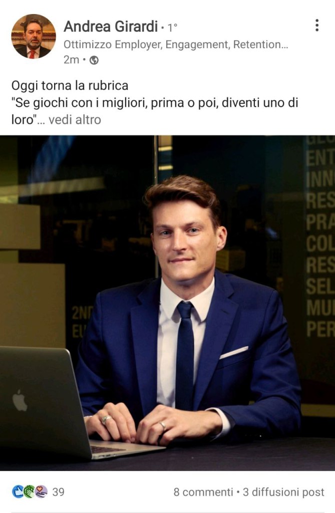 HR talento Andrea Girardi